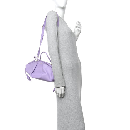 Loewe Shiny Nappa Calfskin Paseo Bag Light Mauve 2 of 12
