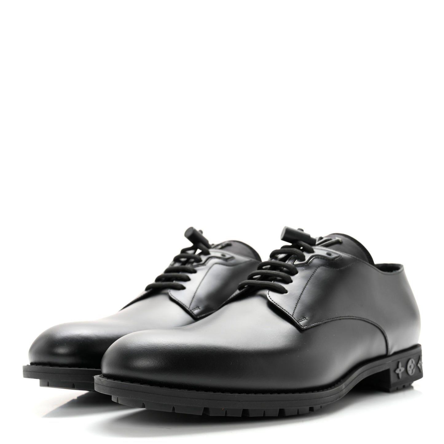 Calfskin Mens Vendome Flex Derby 9 Black