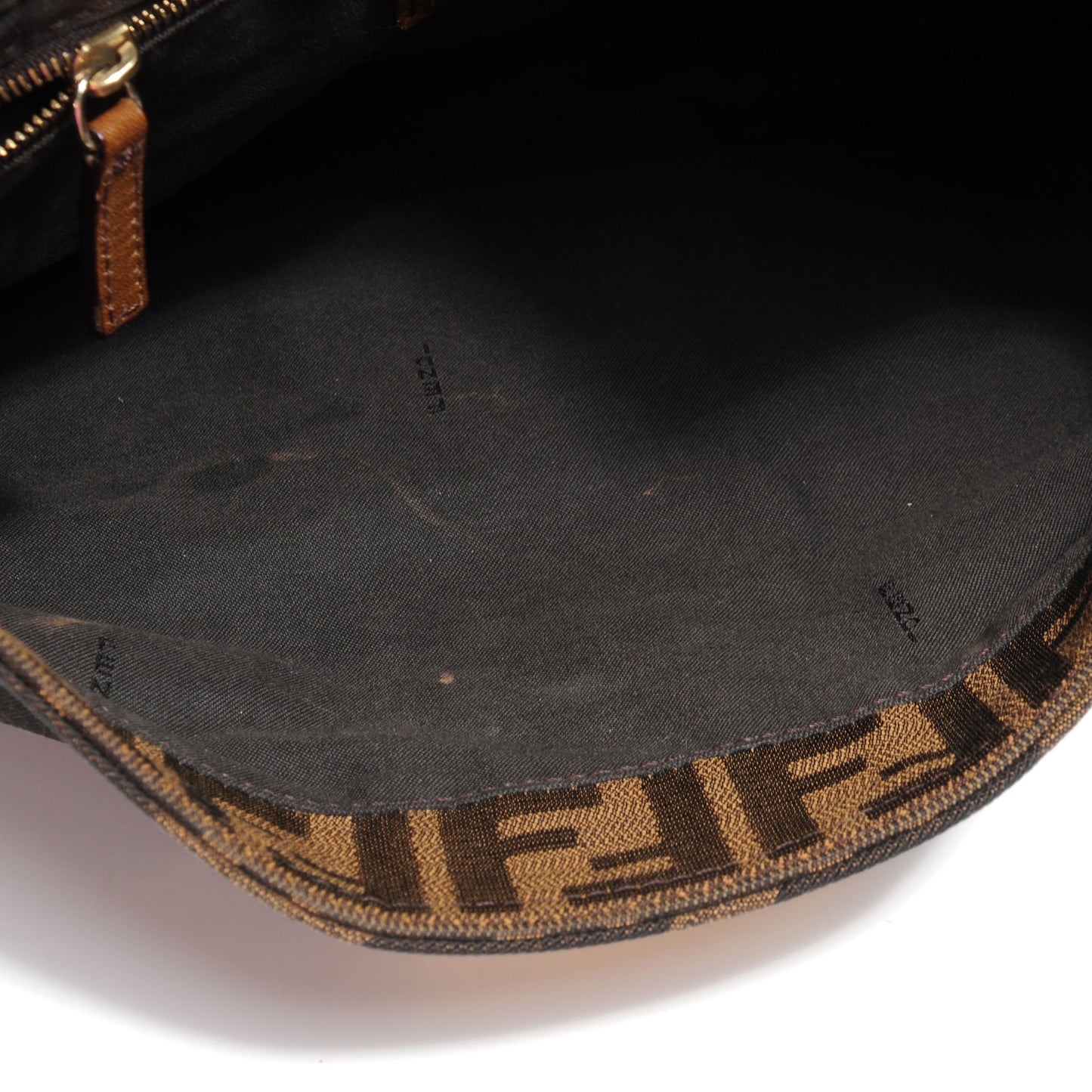Zucca Vitello Acqua Maxi Baguette Shoulder Bag Tobacco