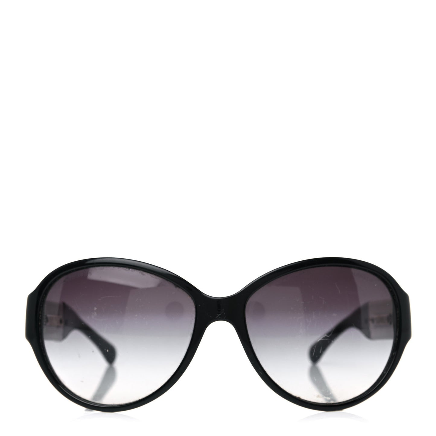 Acetate CC Sunglasses 5229Q Black White