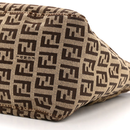 Fendi Zucchino Small Pochette Tobacco 10 of 13