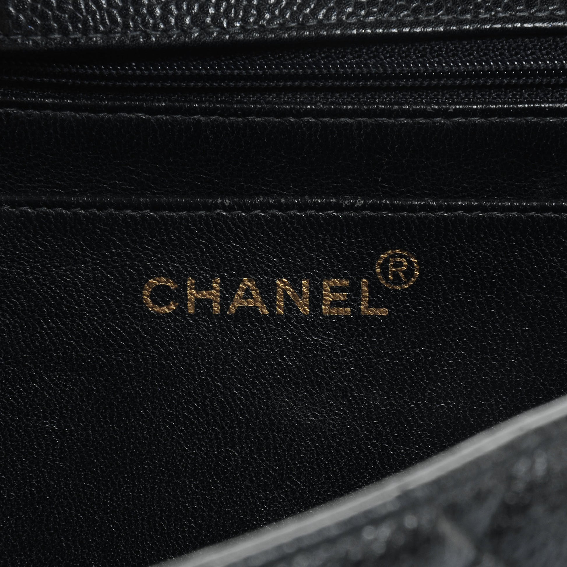 Chanel Caviar Jumbo Single Flap Black 7 of 9
