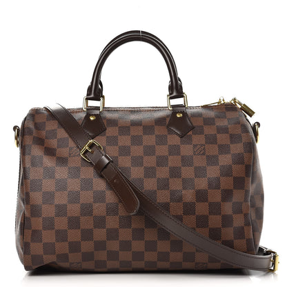 Louis Vuitton Damier Ebene Speedy Bandouliere 30 1 of 7