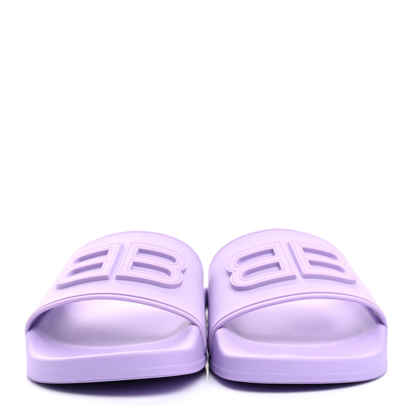 Rubber BB Womens Pool Slide Sandals 37 Lilac