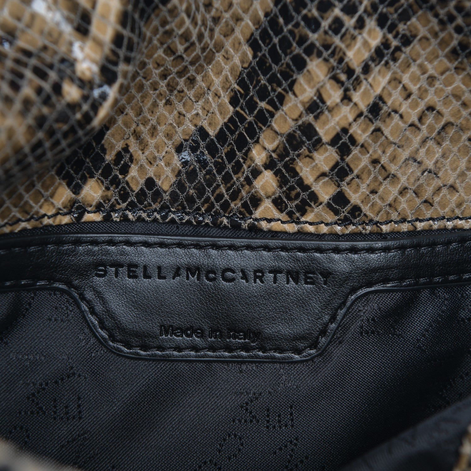 Stella McCartney Faux Python Mini Falabella Tote 6 of 6