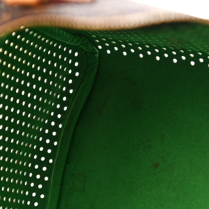 Louis Vuitton Monogram Perforated Speedy 30 Green 13 of 25