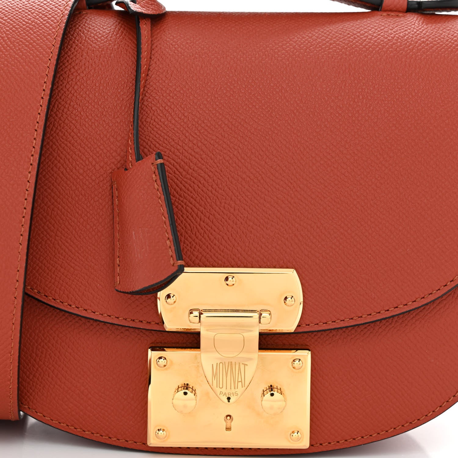 Moynat Carat Calfskin Flori PM Bourbon 8 of 10
