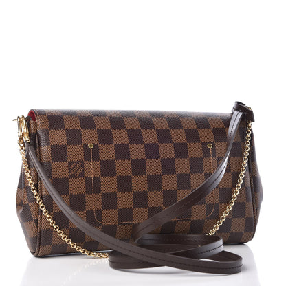 Louis Vuitton Damier Ebene Favorite MM 3 of 9