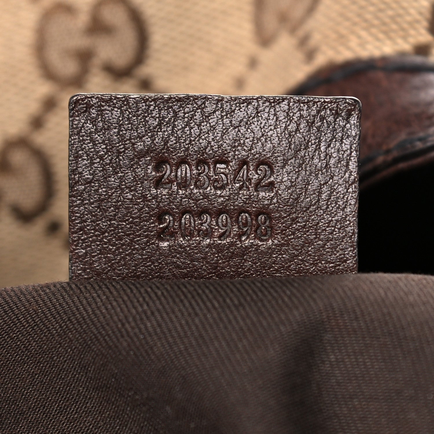 Gucci Monogram Large Jockey Hobo Dark Brown 7 of 20