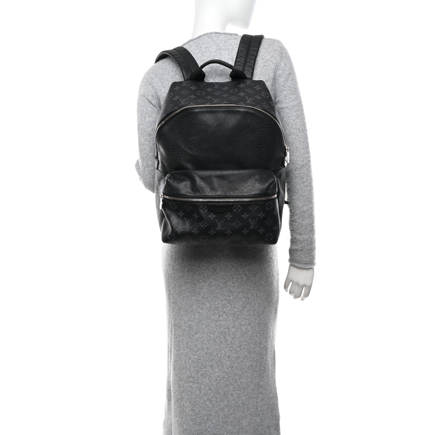 Louis Vuitton Monogram Eclipse Taiga Discovery Backpack PM 3 of 12