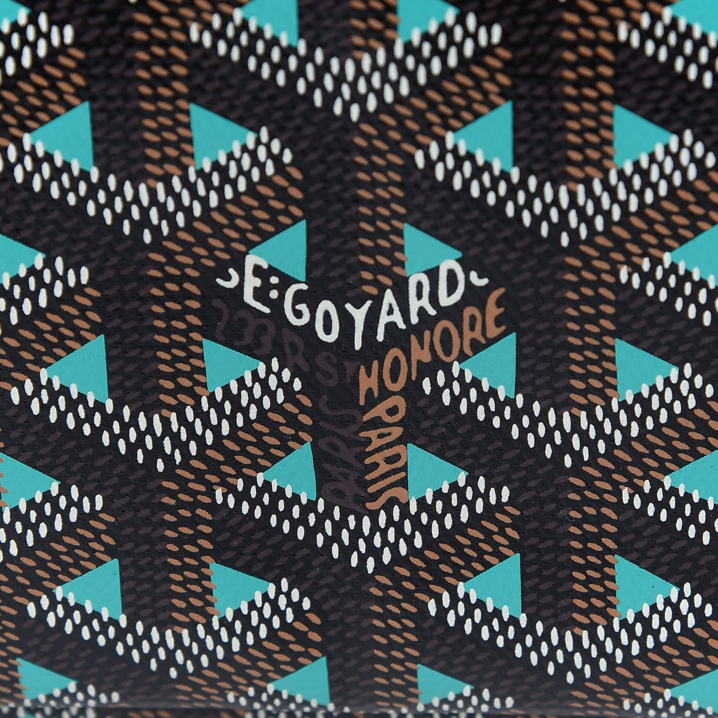 Goyardine Saint Louis Claire Voie PM Black Opaline