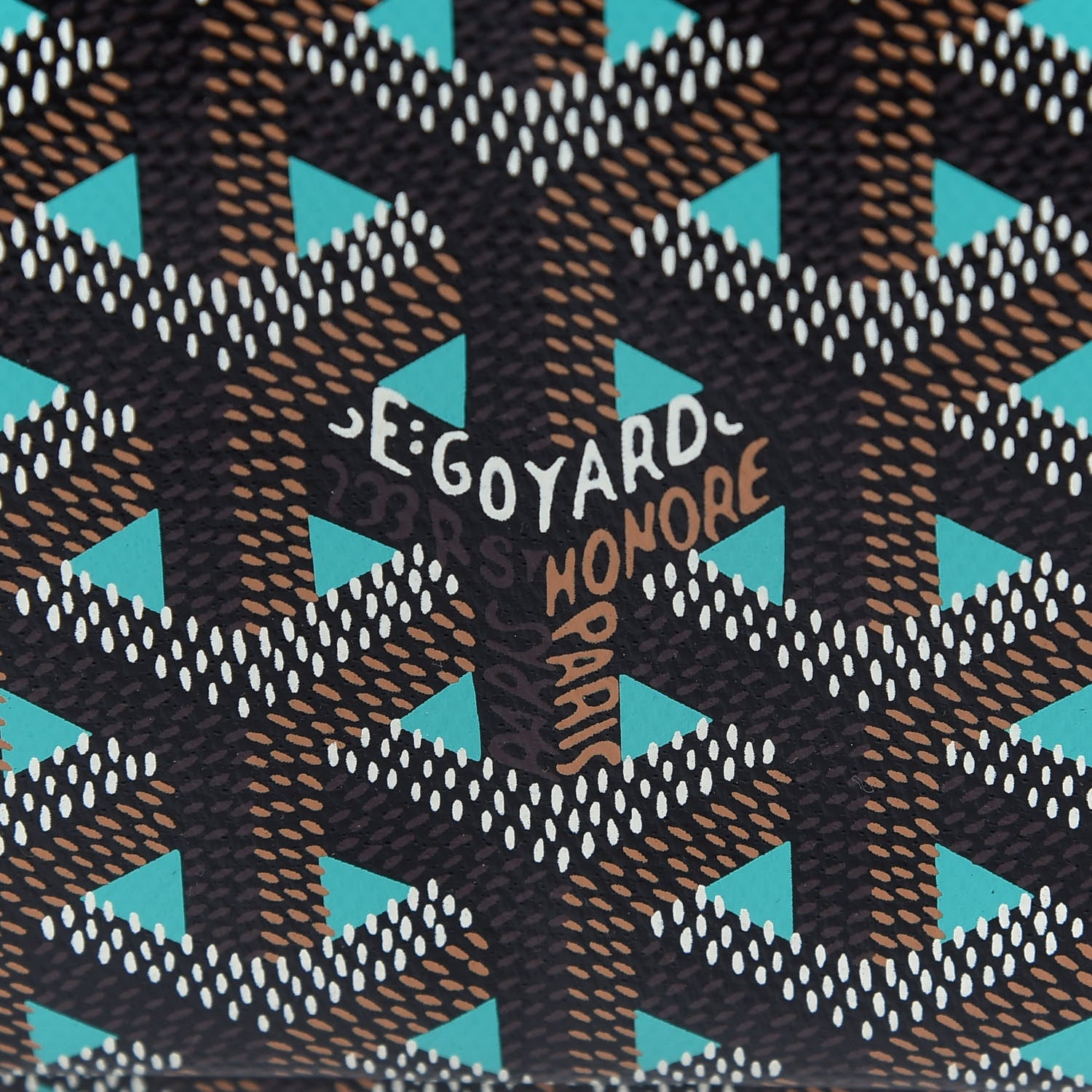 Goyard Goyardine Saint Louis Claire Voie PM Black Opaline 9 of 9