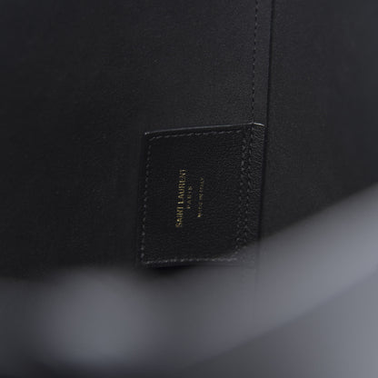 Saint Laurent Calfskin Large Shopping Tote Black 6 of 10
