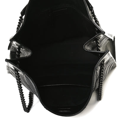 Saint Laurent Crinkled Calfskin Matelasse Monogram Large Niki Shopper Tote Black 5 of 16