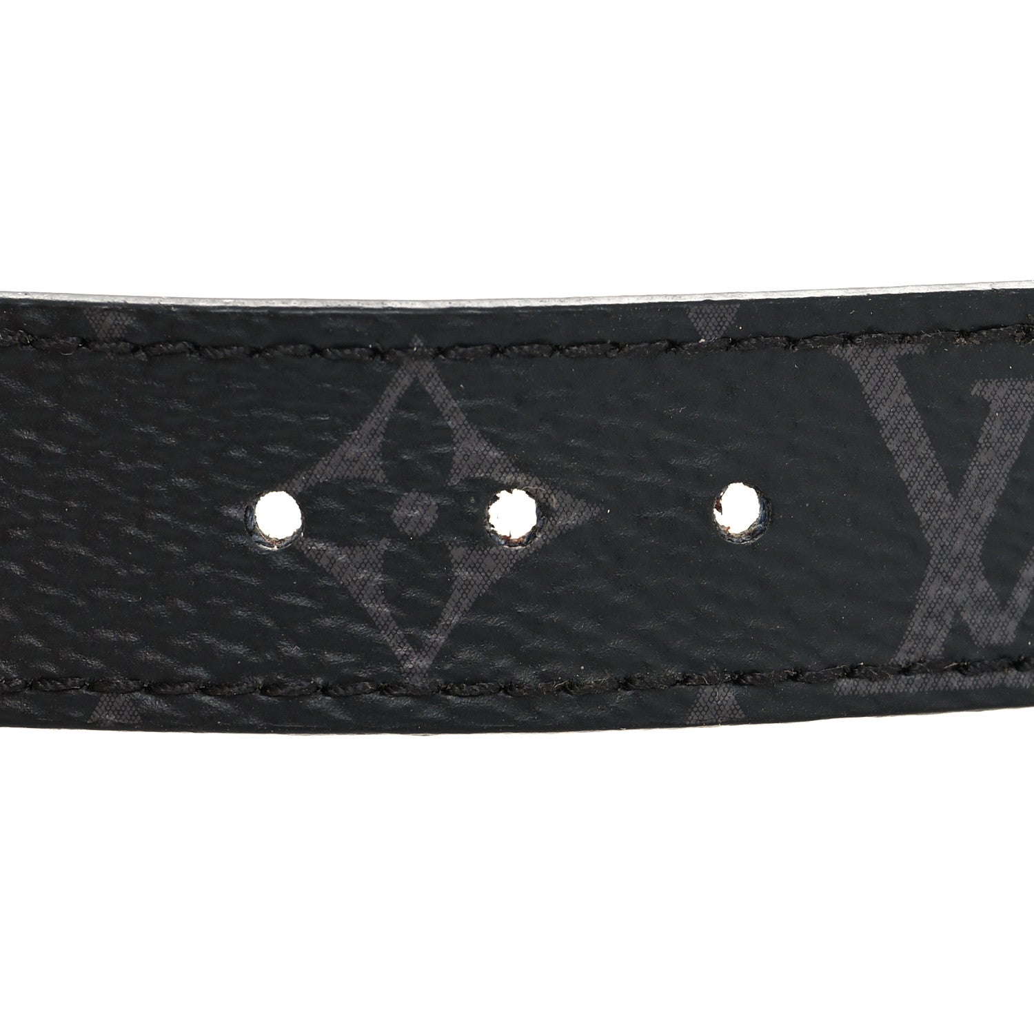 Louis Vuitton Monogram Eclipse LV Slim Bracelet 7 of 8