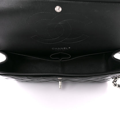 Chanel Patent Quilted Jumbo Double Flap Black 5 of 12