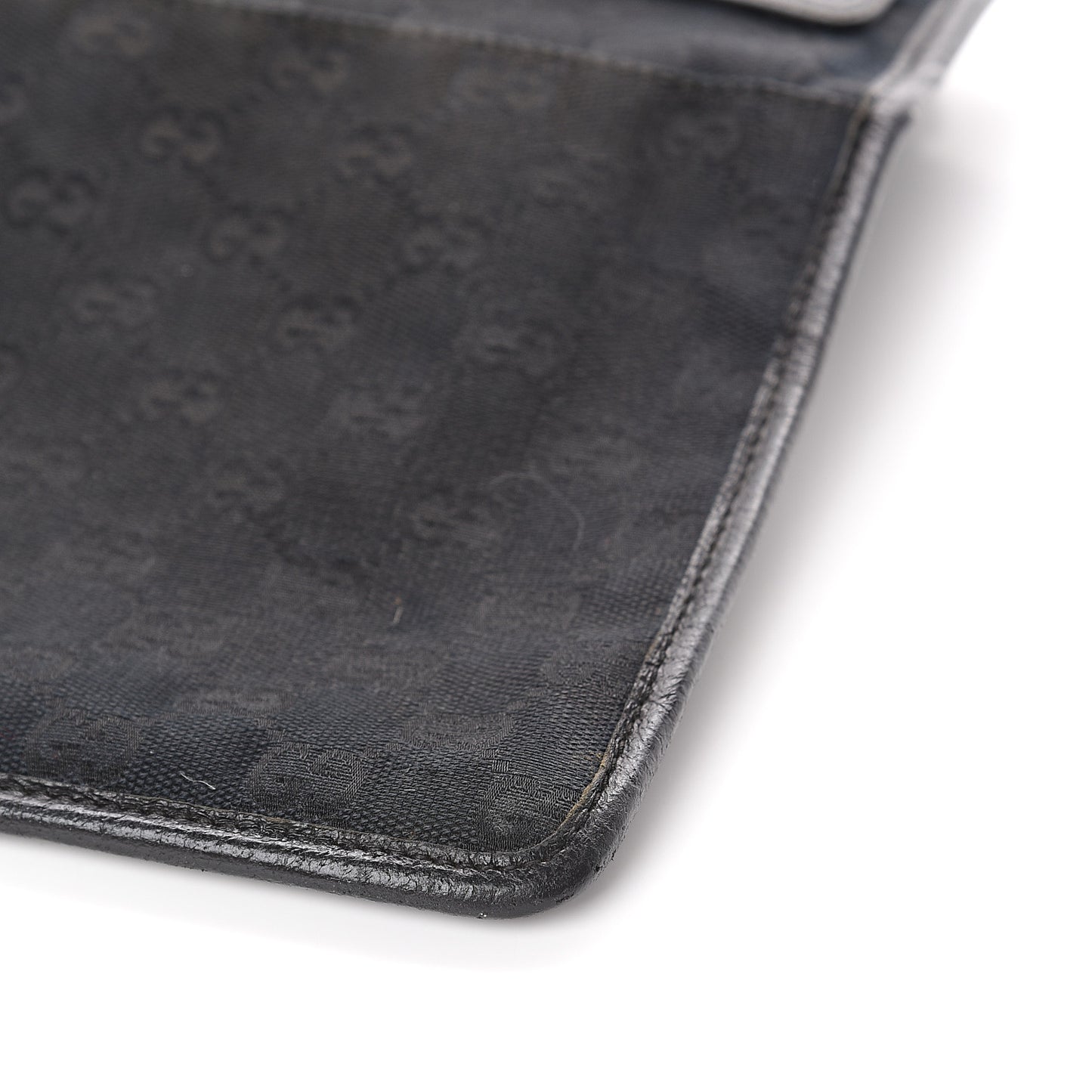GG Monogram Messenger Crossbody Bag Black