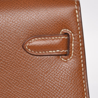 Hermes Courchevel Mini Kelly Sellier 20 Gold 12 of 31