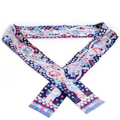Louis Vuitton Silk Escale Bandeau Blue 1 of 5