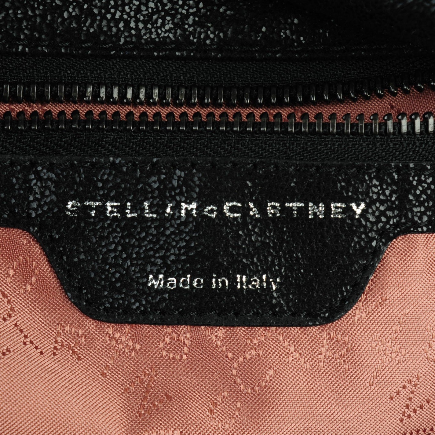 Shaggy Deer Falabella Fold Over Tote Black