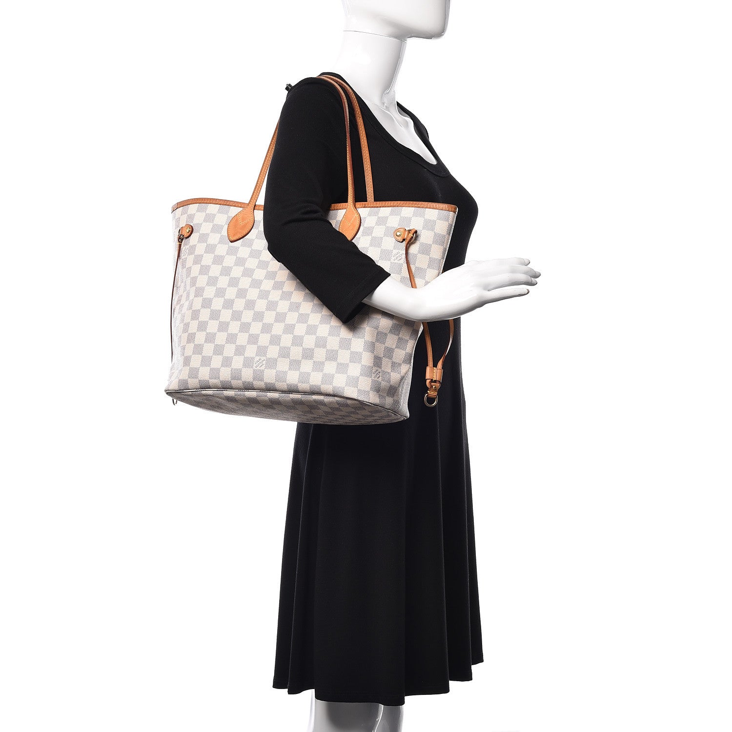 Louis Vuitton Damier Azur Neo Neverfull MM 2 of 21