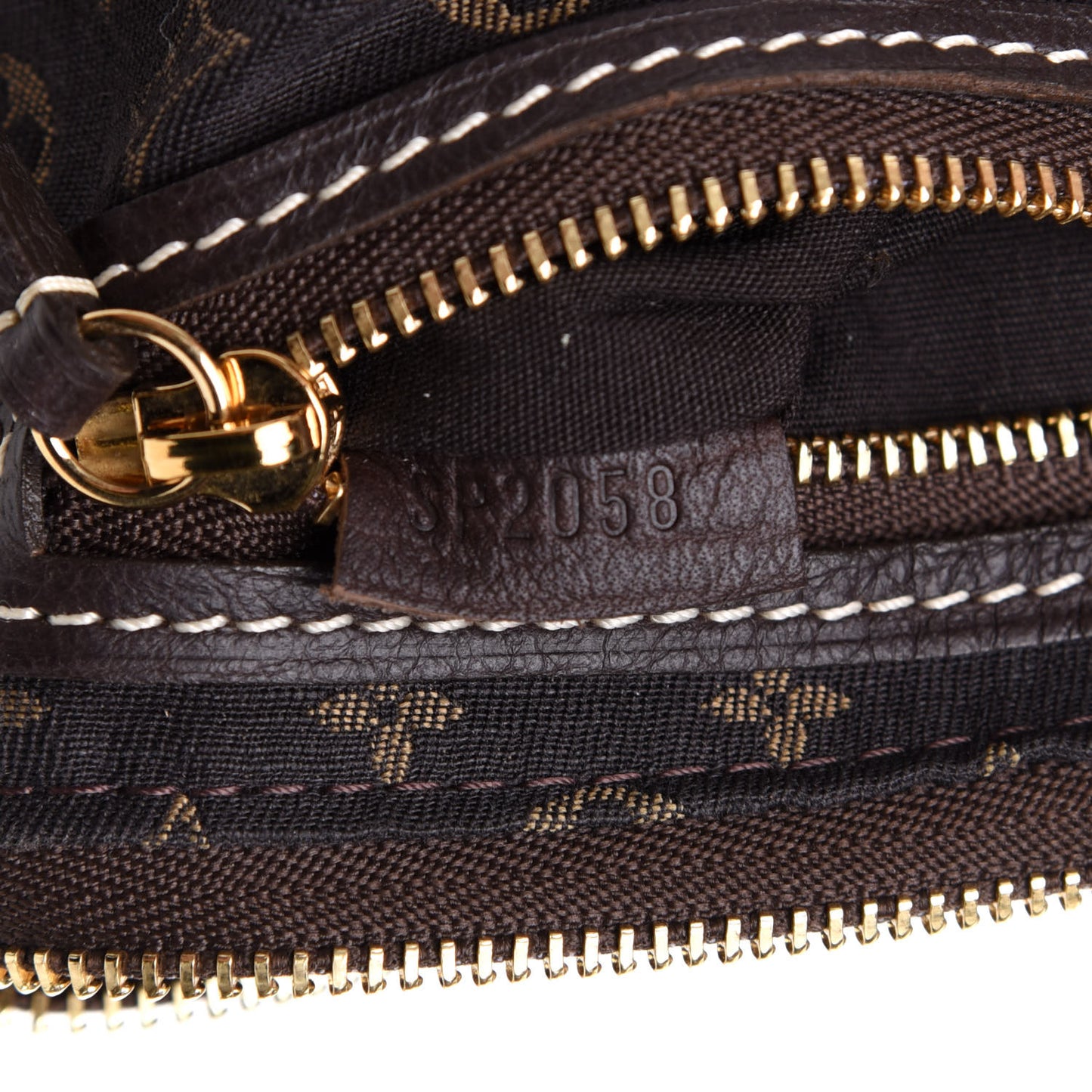 Monogram Idylle Mini Pochette Accessories Fusain