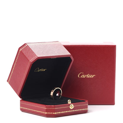 Cartier 18K Pink Gold 3.5mm LOVE Wedding Band Ring 51 5.75 6 of 6