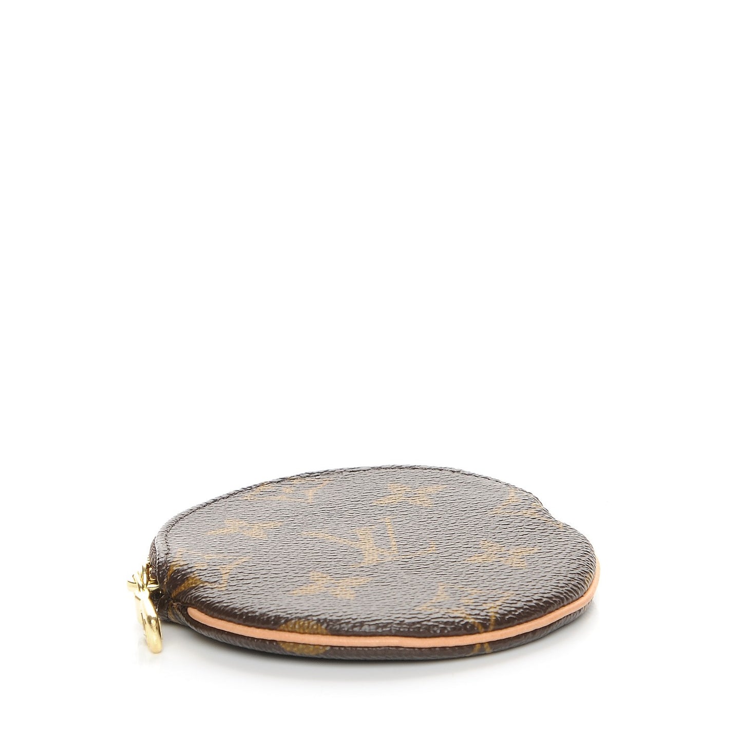 Monogram Round Coin Purse