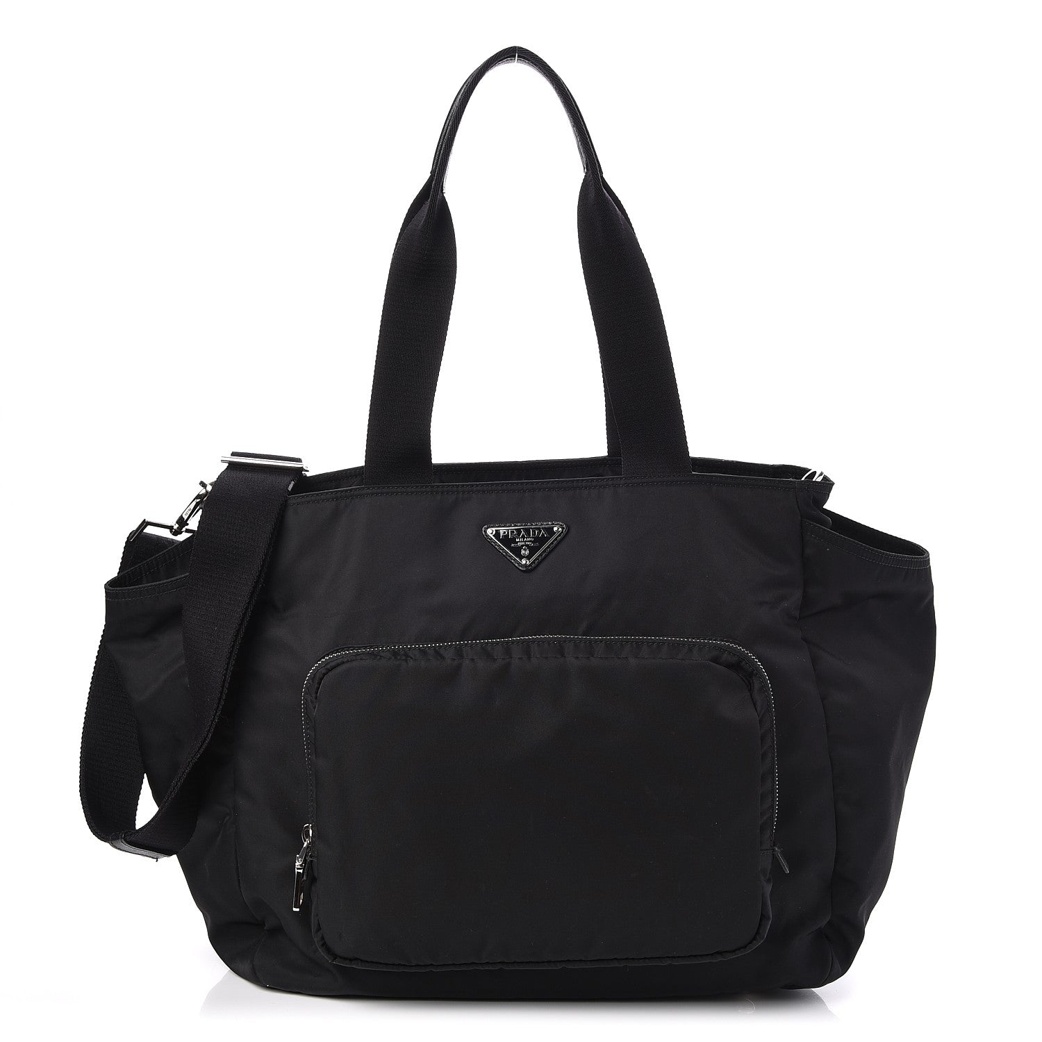 Prada Tessuto Nylon Vela Diaper Bag Black 1 of 9