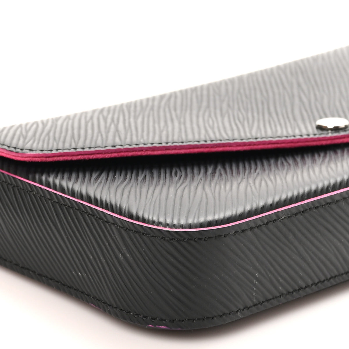 Louis Vuitton Epi Pochette Felicie Black Hot Pink 9 of 11