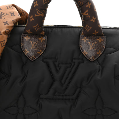Louis Vuitton Econyl Mini Monogram Pillow Speedy Bandouliere 25 Black 7 of 10