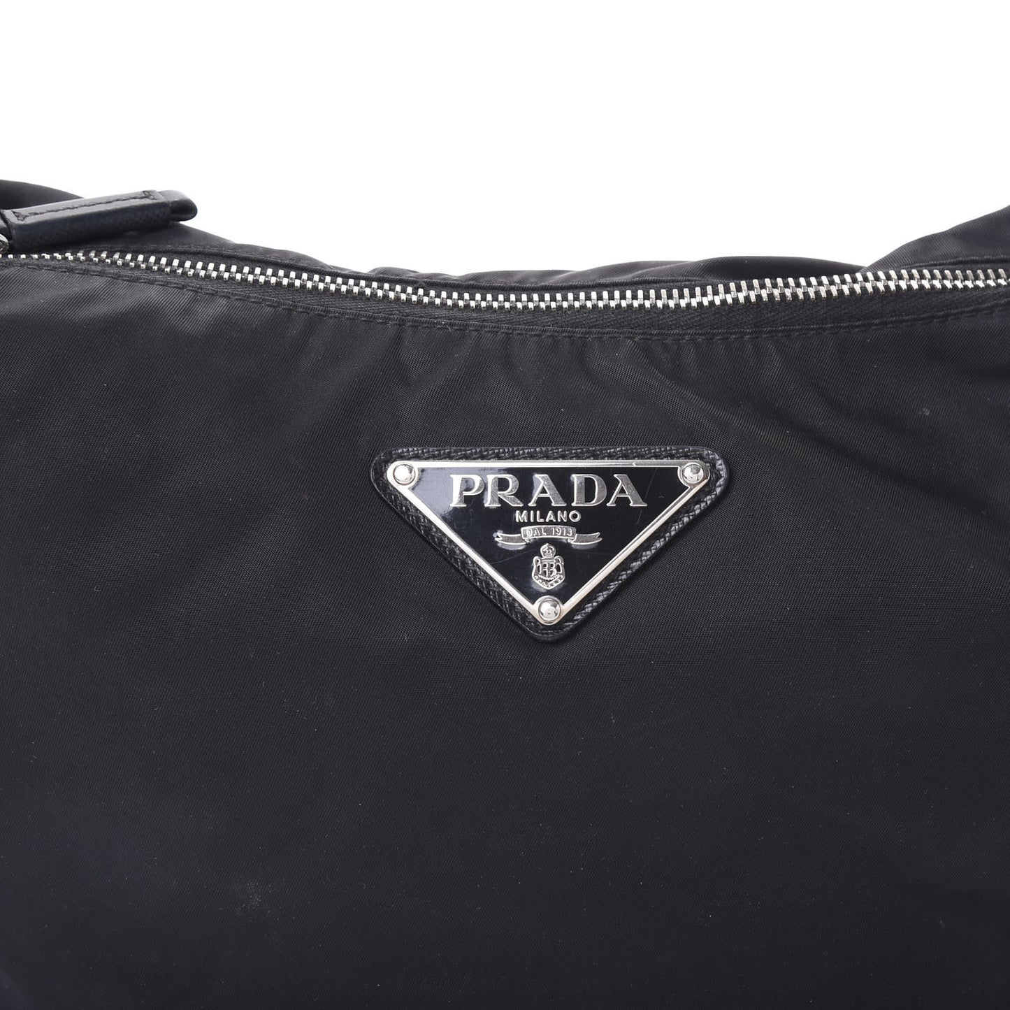 Tessuto Nylon Sport Shoulder Bag Black