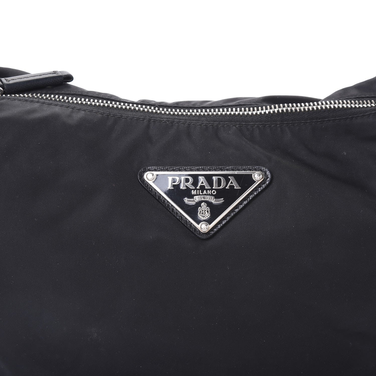 Prada Tessuto Nylon Sport Shoulder Bag Black 8 of 12