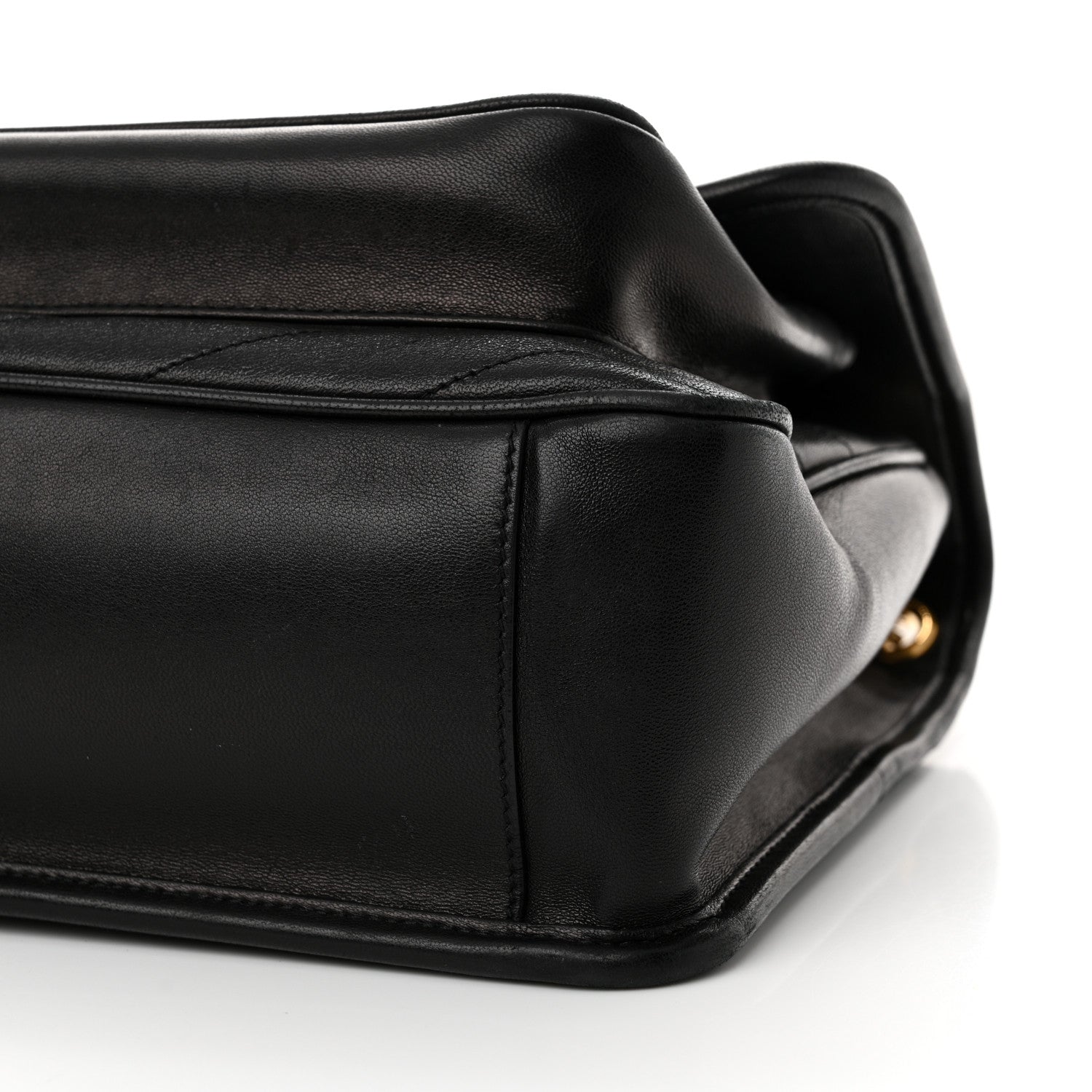Saint Laurent Lambskin Matelasse Monogram Medium Niki Chain Satchel Black 10 of 12