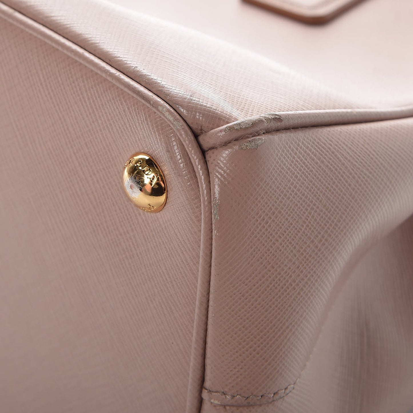 Saffiano Small Galleria Double Zip Tote Cammeo