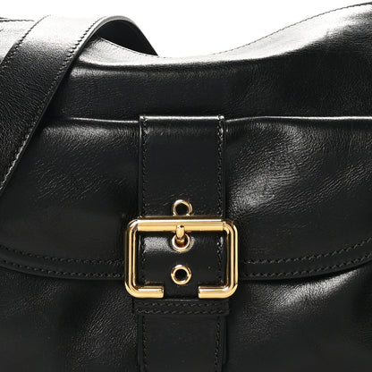 Chloe Shiny Calfskin Medium Double Carry Camera Bag Black 7 of 10