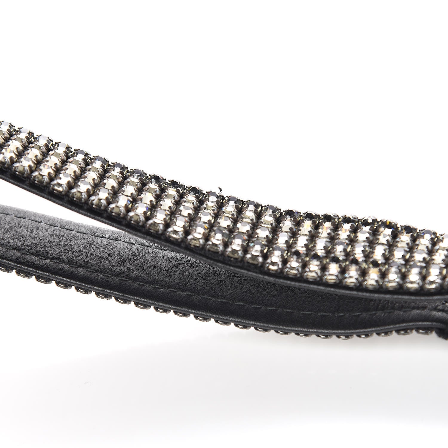 Chanel Lambskin Crystal Wristlet Black 10 of 14