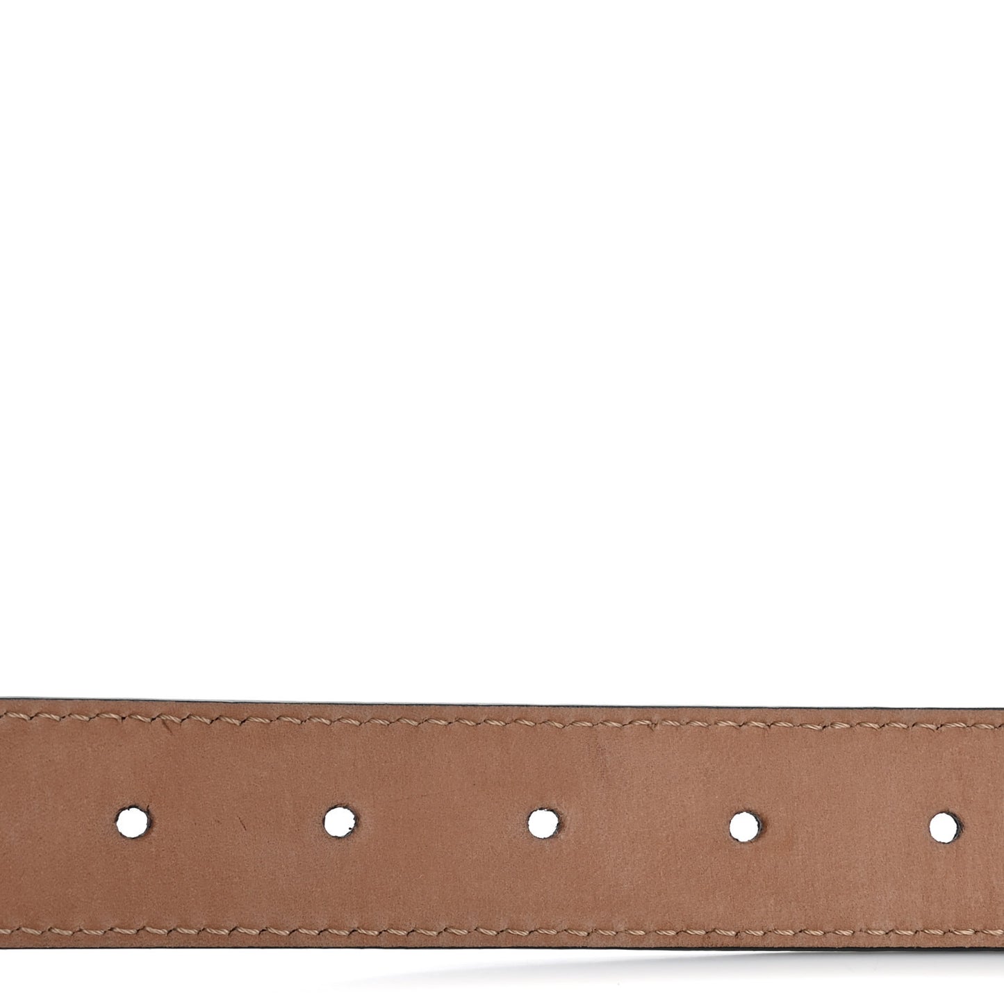 Calfskin Baguette Belt 80 32 Black