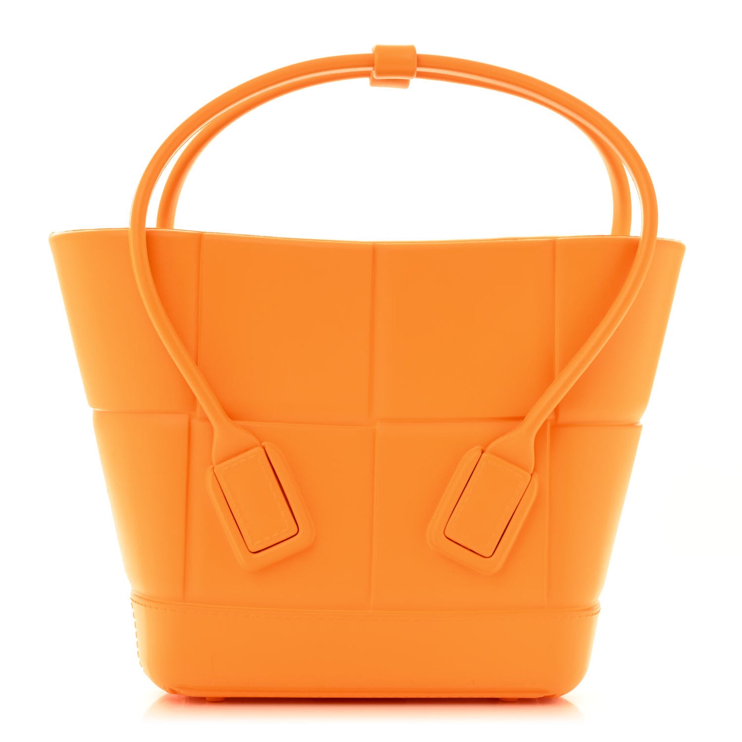 Rubber Maxi Intrecciato Mini Arco Tangerine