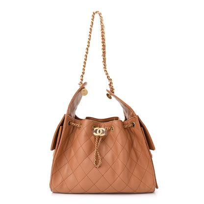 Chanel Caviar Quilted Small Chanel 25 Handbag Brown 1 of 11