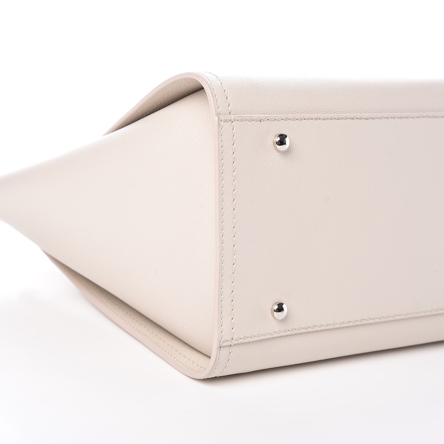 Chanel Caviar Small Studded Deauville Tote Ivory 5 of 10