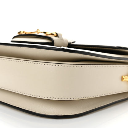 Gucci GG Supreme Monogram Horsebit 1955 Shoulder Bag Beige Mystic White 10 of 12