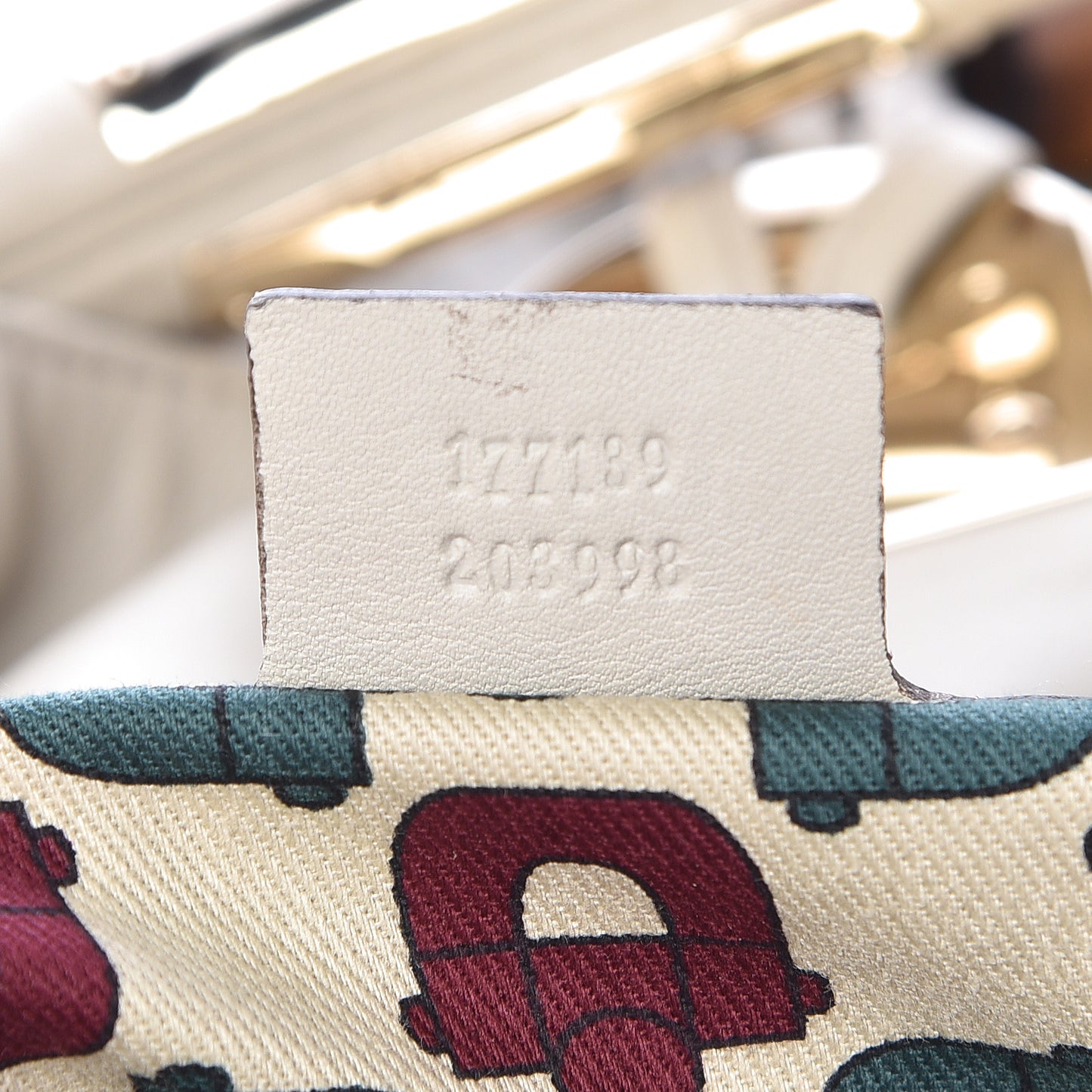 Guccissima Medium Indy Off White