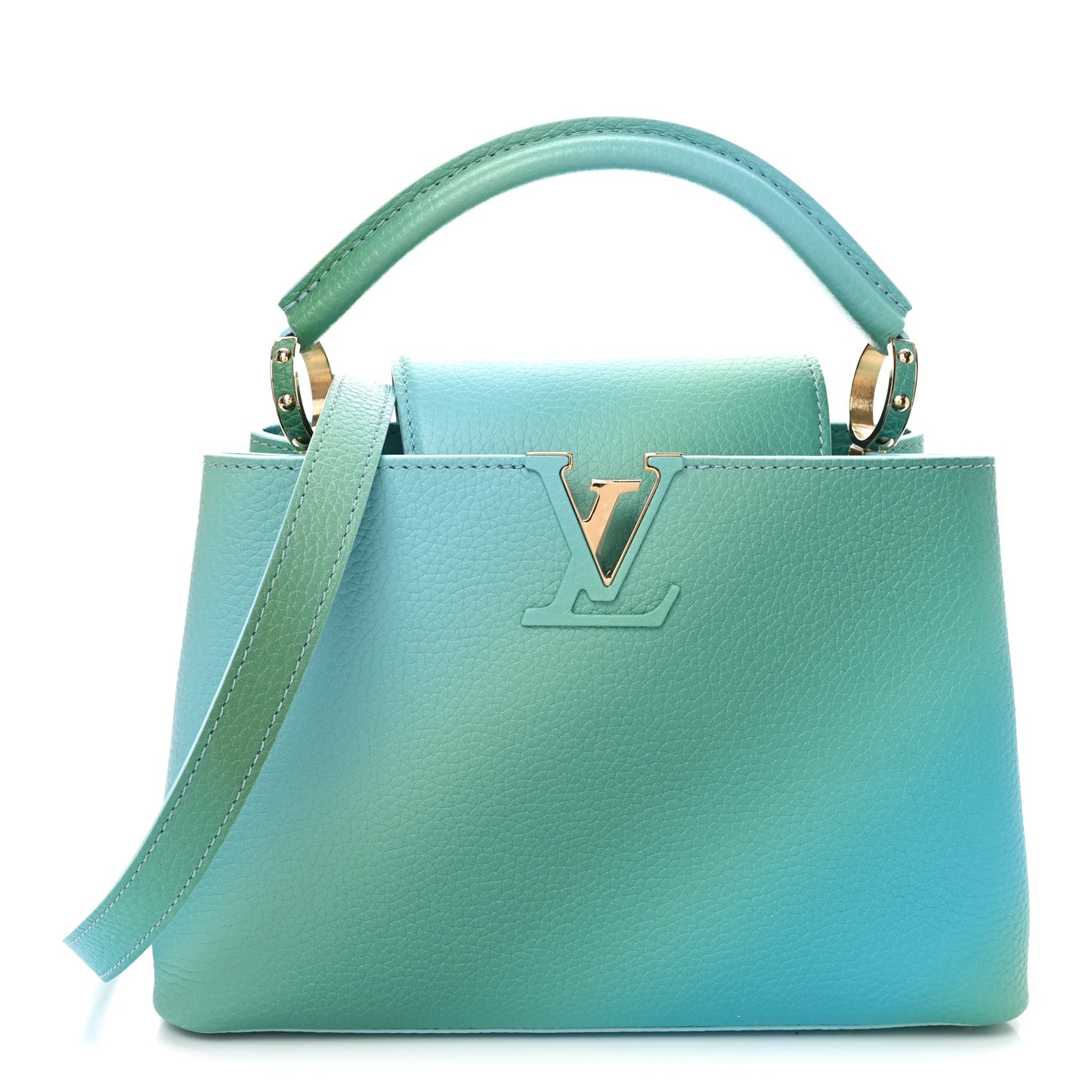 Taurillon Gradient Capucines BB  Bleu Vert