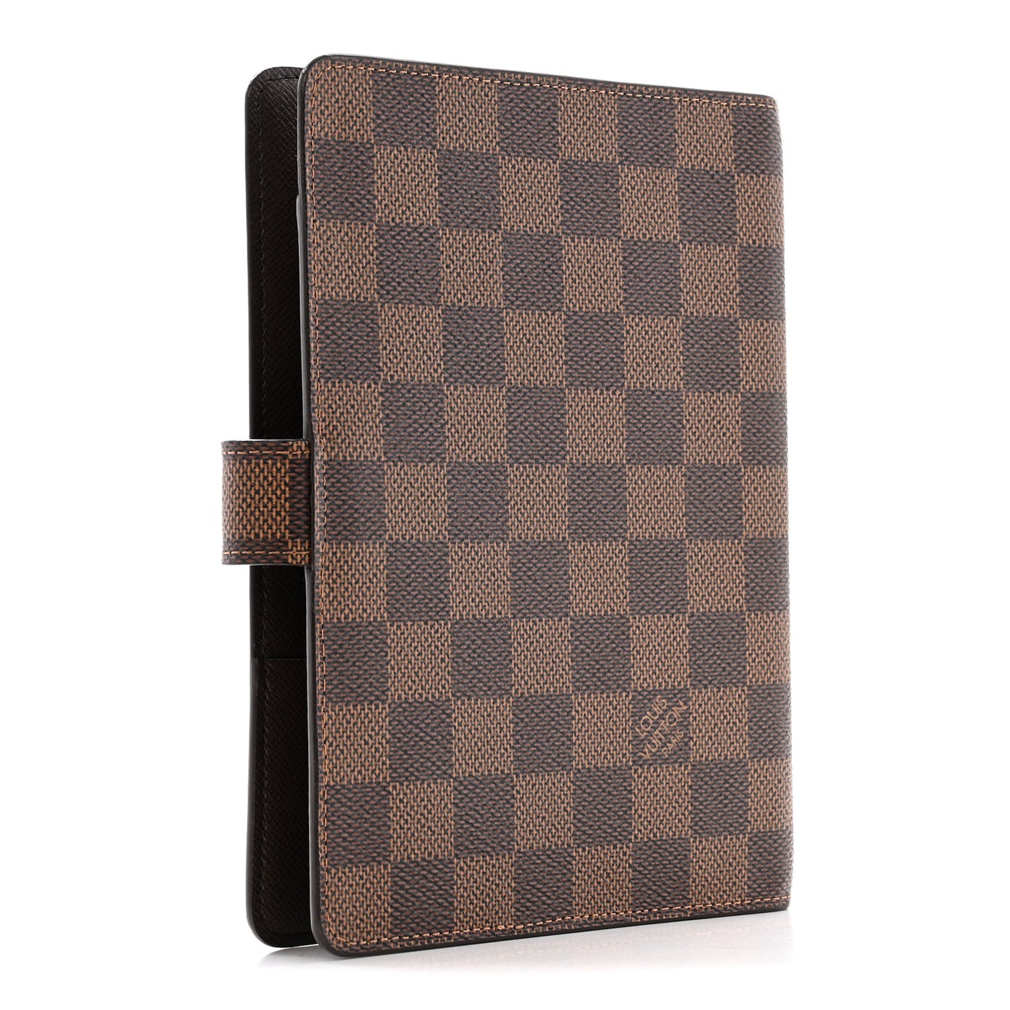 Damier Ebene Medium Ring Agenda Cover