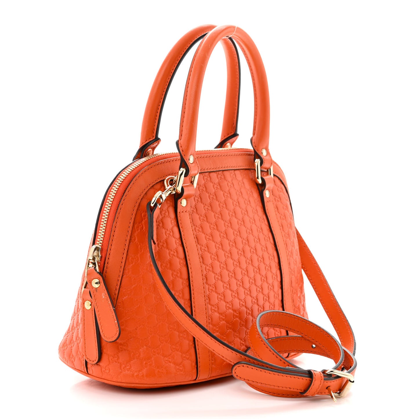 Microguccissima Mini Dome Bag Sun Orange