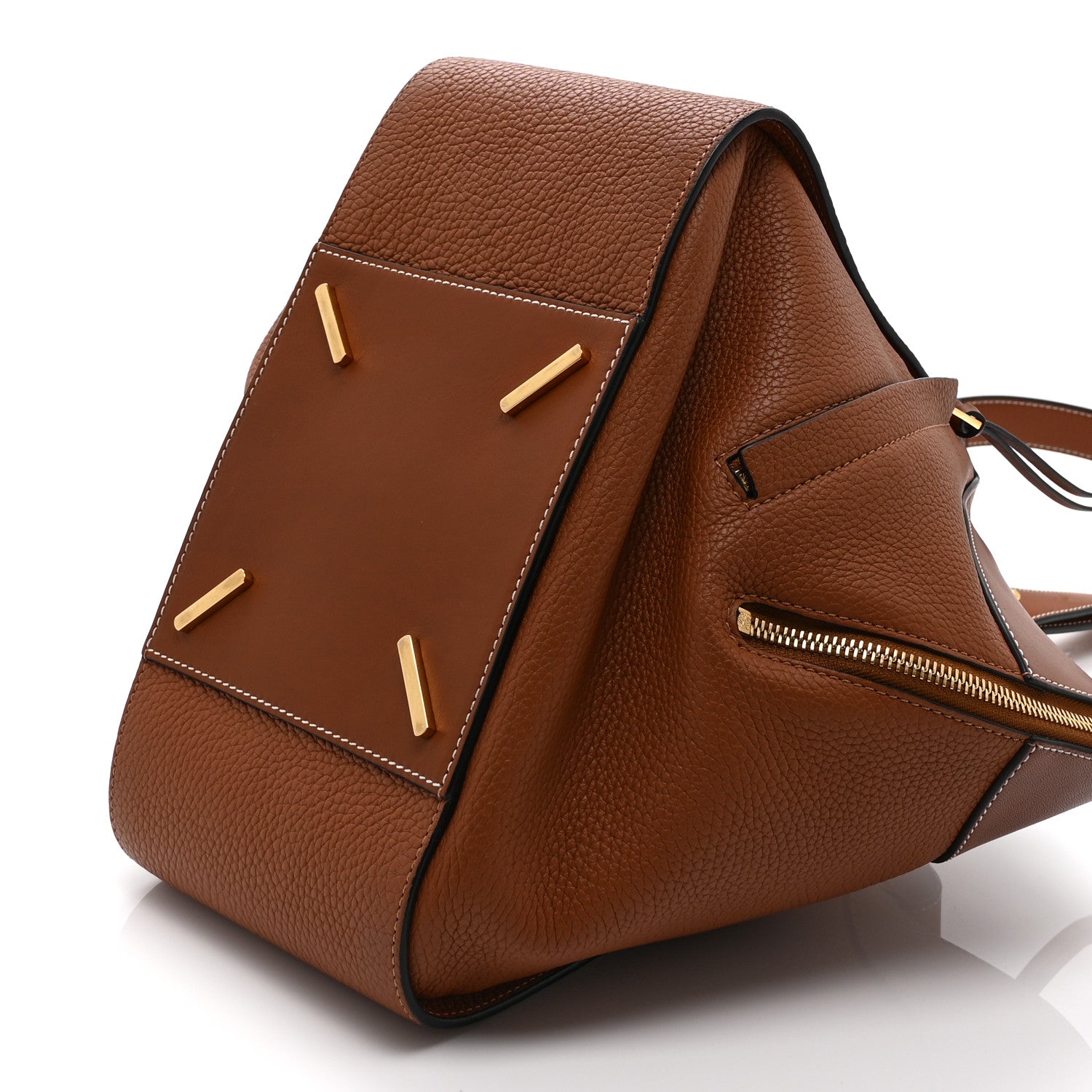 Loewe Grained Calfskin Small Hammock Shoulder Bag Tan 10 of 10