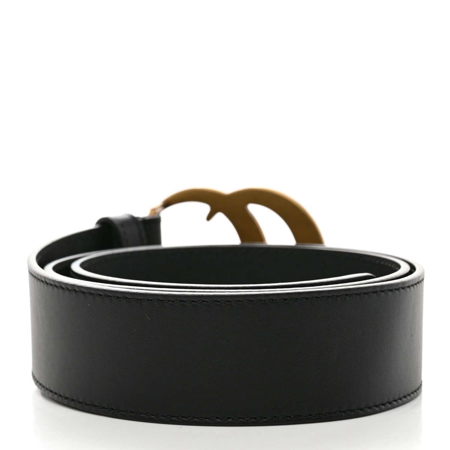 Gucci Calfskin Double G 40mm Belt 85/34 Black 2 of 6