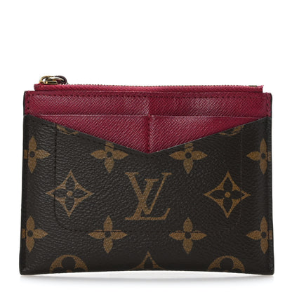 Louis Vuitton Monogram Zipped Card Holder 2 of 14