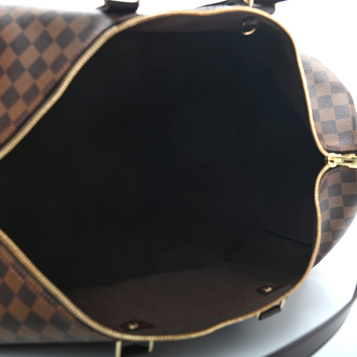 Louis Vuitton Damier Ebene Keepall Bandouliere 55 5 of 9